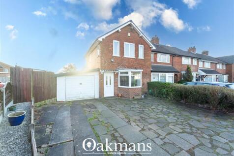 Redhill Road, Birmingham B31 3 bed end of terrace house for sale