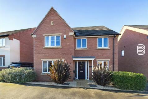 Dodgson Close, Rugby CV22 4 bed detached house for sale