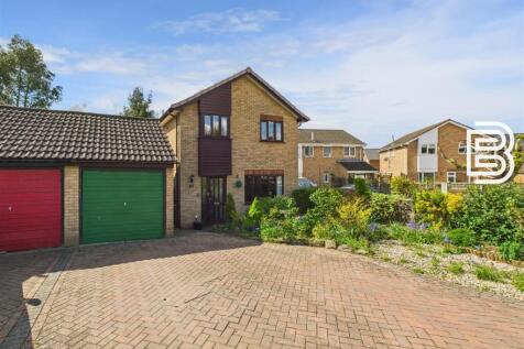 Peat Close, Rugby CV22 4 bed detached house for sale