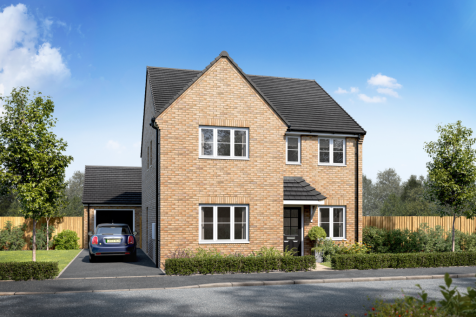 Plot 402, The Oakham at Beaufort... 4 bed detached house for sale