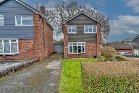 Crestwood Rise, Etching Hill, Rugeley... 3 bed detached house for sale