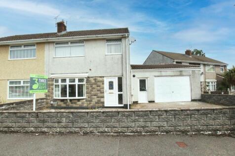 Heol Cawrdaf, Beddau CF38 2SL 3 bed semi