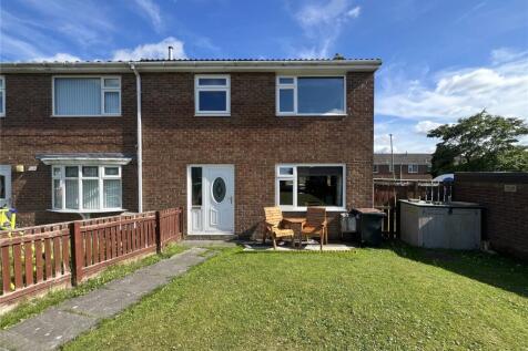 Milton Close, Stanley, DH9 3 bed end of terrace house for sale