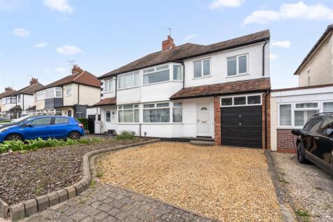 Yoxall Road, Shirley, Solihull 4 bed semi