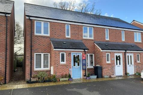 Nash Drive, Wellington, Somerset, TA21 2 bed end of terrace house for sale