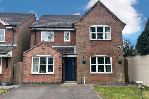 Alice Gardens, Swadlincote DE12 4 bed detached house for sale
