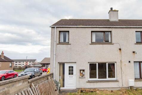 Thistle Park, Wick, Highland. KW1 5JA 3 bed end of terrace house for sale