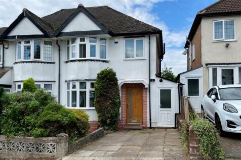 White Road, Quinton, Birmingham 3 bed semi