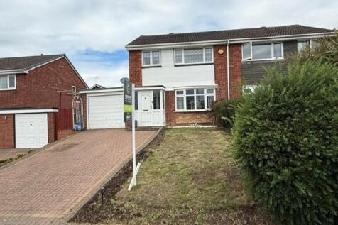 Hampton Close, Tamworth B79 3 bed semi