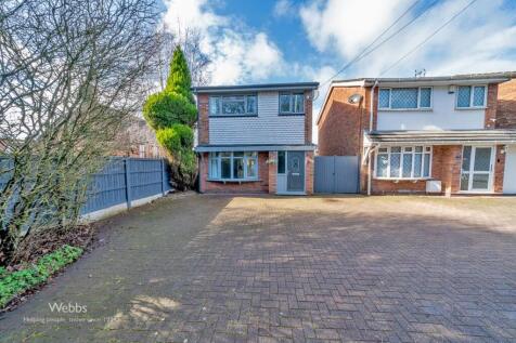 Cannock Road, Wolverhampton WV10 3 bed detached house for sale