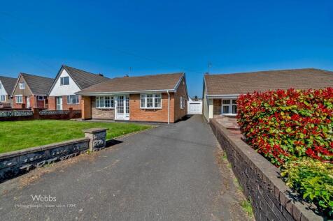 Highfields Road, Chasetown, Burntwood... 2 bed detached bungalow for sale