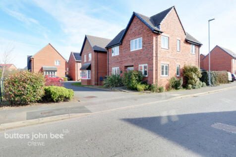 Gordon Geddes Way, Crewe 4 bed detached house for sale