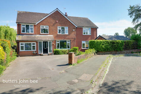 Middlewich Road, Nantwich 5 bed detached house for sale