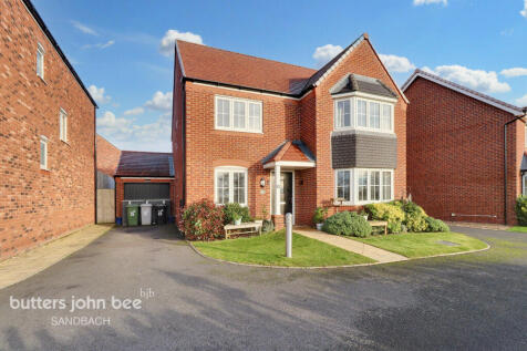 Anderton Close, Sandbach 5 bed detached house for sale