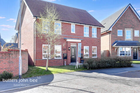 Grayling Road, Sandbach 4 bed detached house for sale