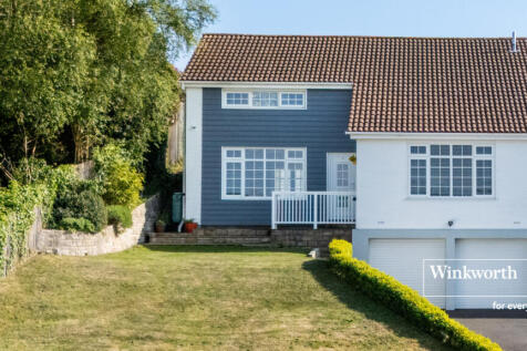 Leigham Vale Road, Bournemouth... 3 bed detached house for sale