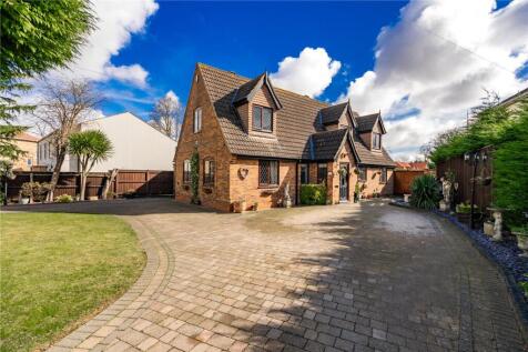 Brigsley Road, Waltham, Grimsby... 4 bed detached house for sale