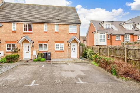 Larch Close, Hersden, Canterbury, Kent 2 bed end of terrace house for sale