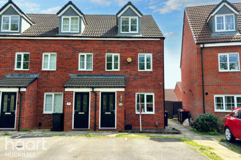 Lightning Grove, Nottingham 3 bed end of terrace house for sale