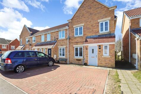 Arkless Grove, Consett DH8 3 bed end of terrace house for sale