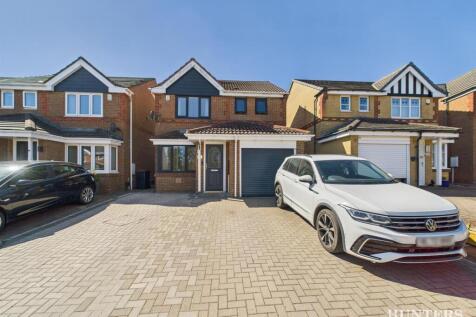 Balmoral Grove, Consett 3 bed detached house for sale