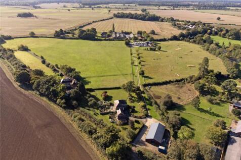 Greenhall Farm, Bramfield, Hertford... 4 bed equestrian property for sale