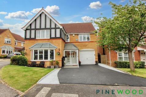 Springwell Park Drive, Chesterfield S43 4 bed detached house for sale