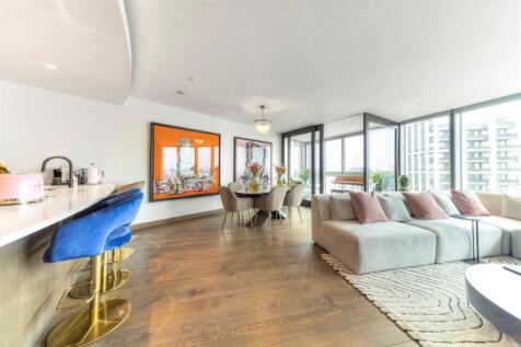 St. George Wharf, London SW8 2 bed flat for sale