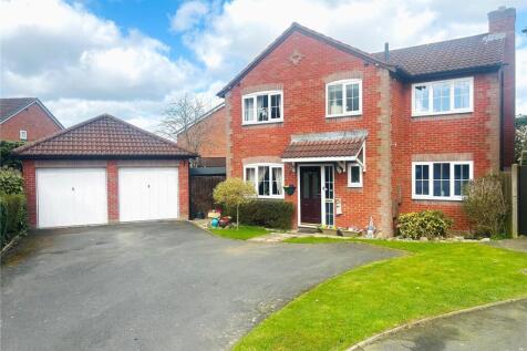 Saggars Close, Madeley, Telford... 4 bed detached house for sale