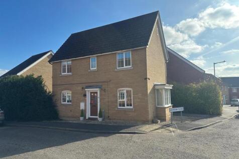 Chaffinch Way, Stowmarket IP14 3 bed detached house for sale