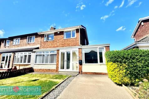 Ellesmere, Houghton le Spring, Tyne... 3 bed semi