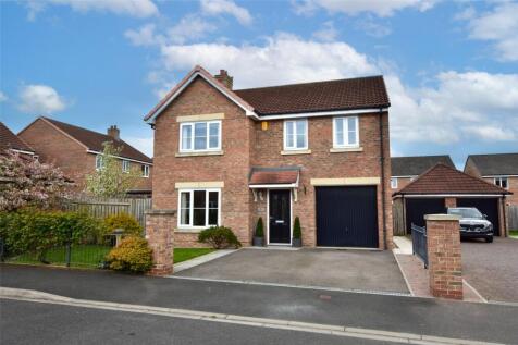 Jubilee Road, Aiskew, Bedale, North... 4 bed detached house for sale