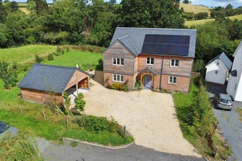 Llanmerewig, Abermule, Montgomery... 4 bed detached house for sale