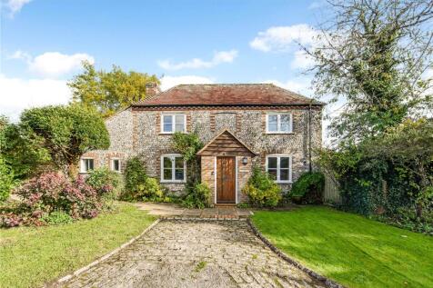 Knight's Hill, Charlton, West Sussex... 3 bed detached house for sale