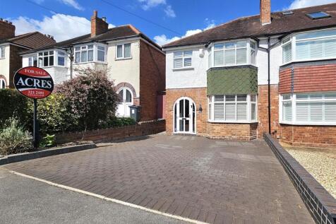 Maple Road, Sutton Coldfield 3 bed semi