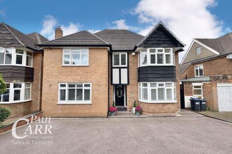 Lichfield Road, Four Oaks, Sutton... 5 bed detached house for sale