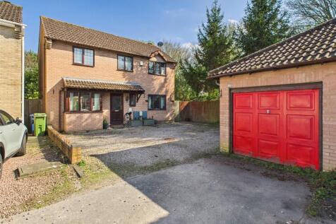 Stevans Close, Longford, Gloucester... 4 bed detached house for sale