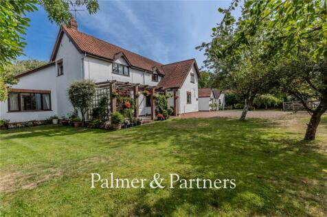 Low Road, Great Glemham, Saxmundham... 4 bed detached house for sale