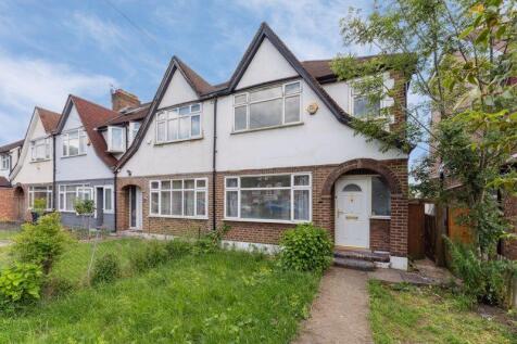 The Fairway, Northolt, Middlesex 3 bed end of terrace house for sale