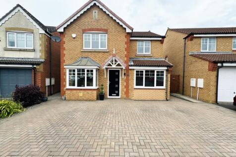 Cottingham Grove, Thornley, Durham... 4 bed detached house for sale