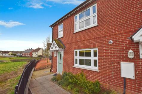 Robert Darry Close, Sudbury, Suffolk... 3 bed end of terrace house for sale