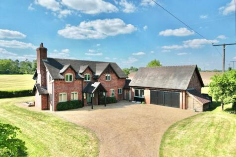 Lipley, Market Drayton, TF9 4 bed detached house for sale