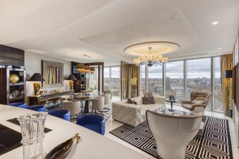 St George's Wharf, South West London SW8 3 bed flat for sale