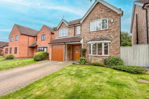 Archers Close, Wrawby, Brigg, North... 4 bed detached house for sale