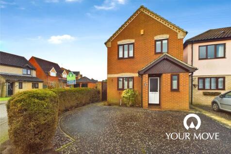 All Saints Green, Beccles NR34 3 bed detached house for sale
