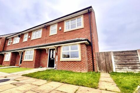 Black Moss Court, Radcliffe... 4 bed end of terrace house for sale