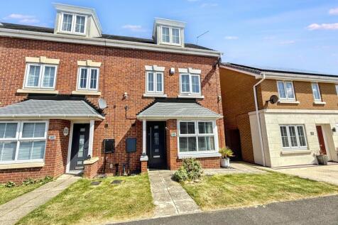 The Sidings, Blackhall Colliery... 4 bed townhouse for sale
