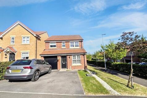 Hogarth Close, Ushaw Moor, Durham... 3 bed detached house for sale