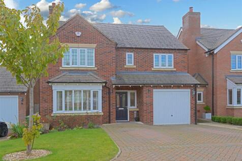 Bradman Drive, Bicton Heath, Shrewsbury 4 bed detached house for sale