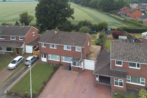 Glebe Road, Bayston Hill, Shrewsbury 3 bed semi